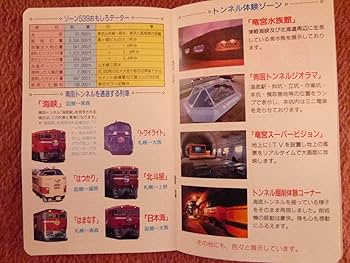Amazon.co.jp: 青函トンネル体験証明書/海底駅見学券/竜飛海底駅